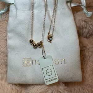 Gold Dainty Minimalist Necklace Set